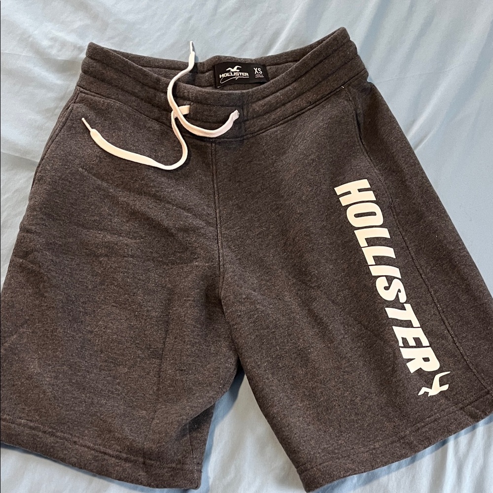 Hollister Men's Charcoal Athletic Shorts excellent condition worn once